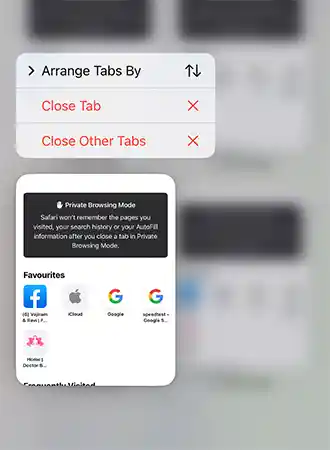 Choose Close other tabs