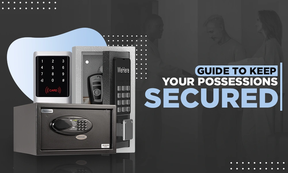 how to use a hotel room safes