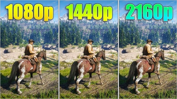 1080p, 1440p, and 4k