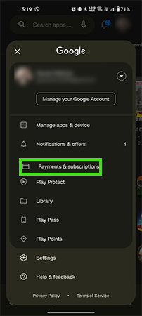 Google Play Store ID Options