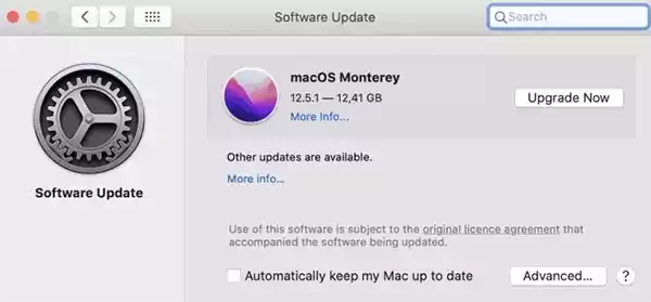 MacOS Upgrade
