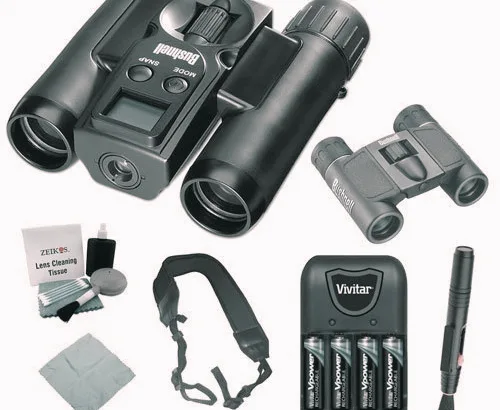  Binoculars and battery