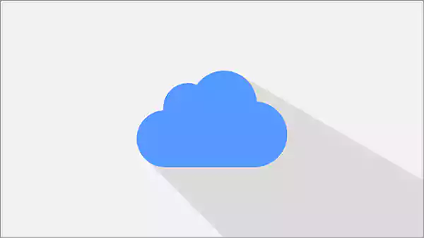 Cloud computing symbol