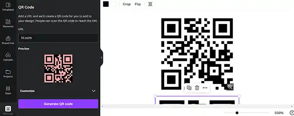 Canva QR Code Generator