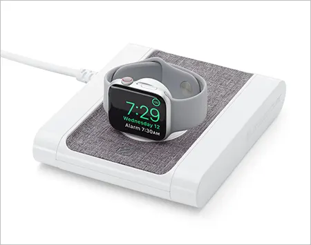 Place the Watch on a Magnetic Charger