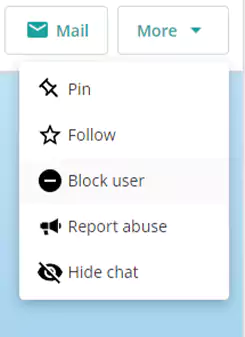 Block or Report User or FunChatt