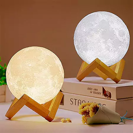 Color changing Moon Lamps
