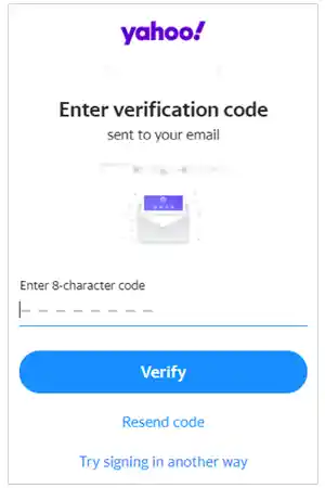 Fill in the code  click on Verify