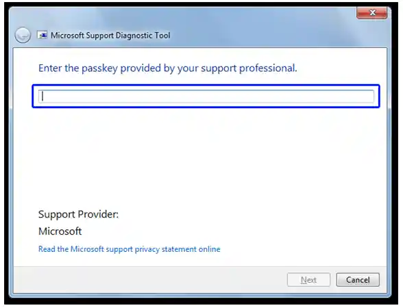 Microsoft Support Diagnostic Tool