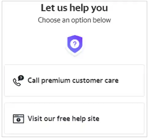 Select Call premium customer care