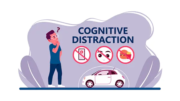 What is cognitive distraction