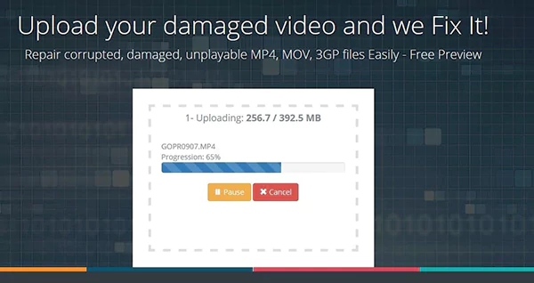 Upload-Damaged-Video