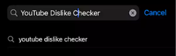 Typer YouTube Dislike Checker