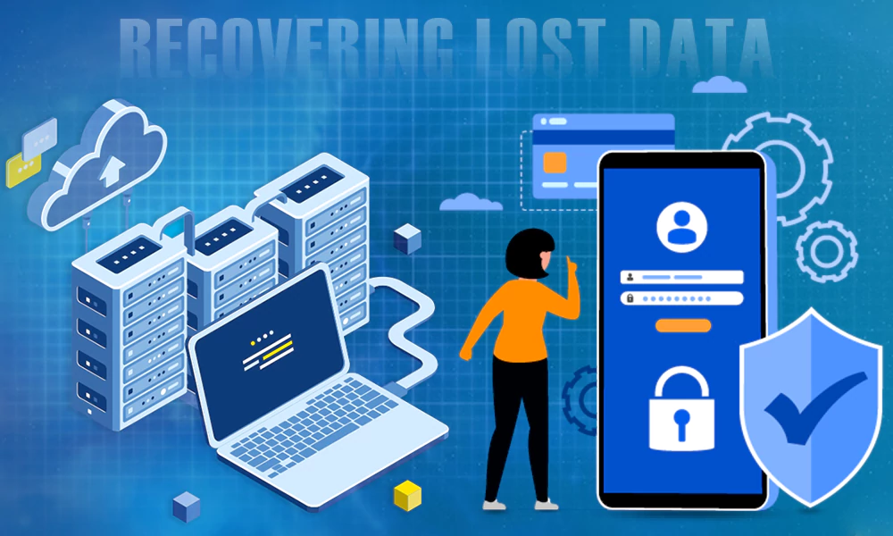 restore the lost data
