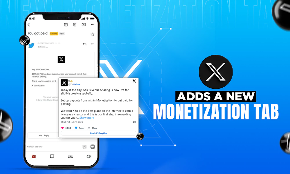 X Adds a New Monetization Tab