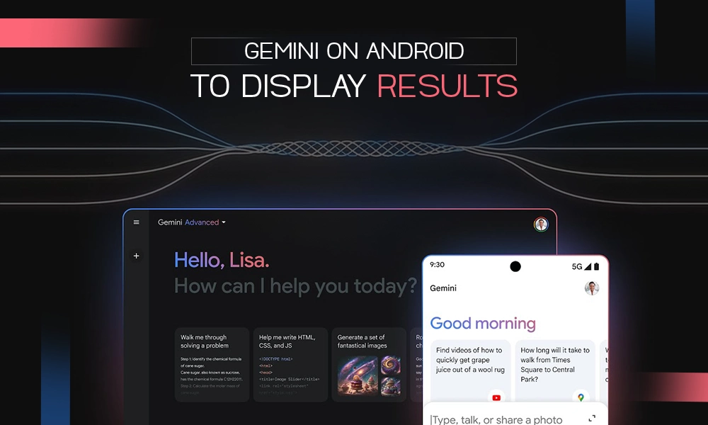 gemini and android results