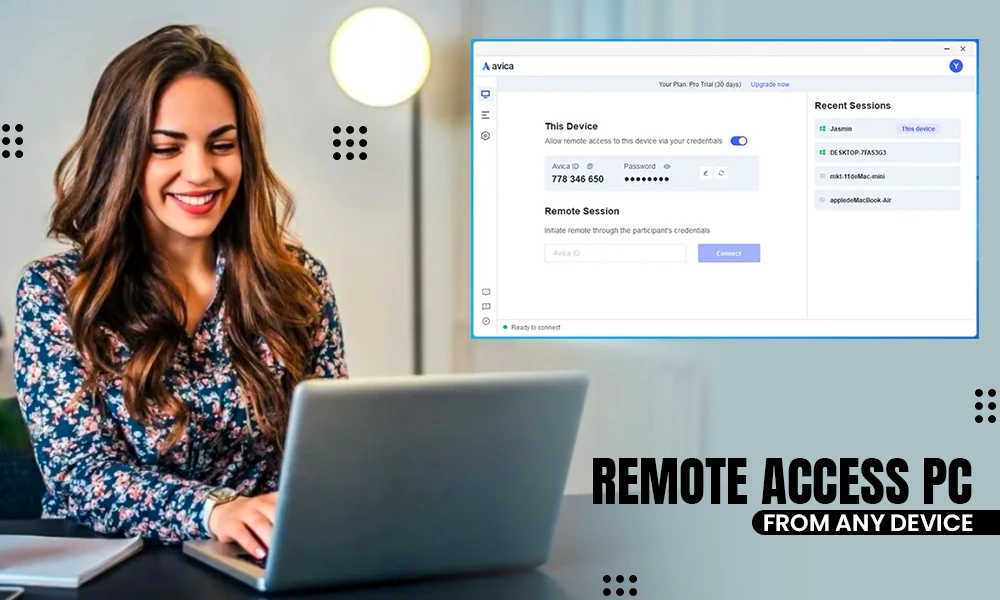 remote access pc from any device