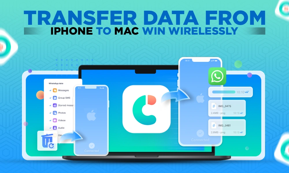 transfer data from iphone to mac win wirelessly