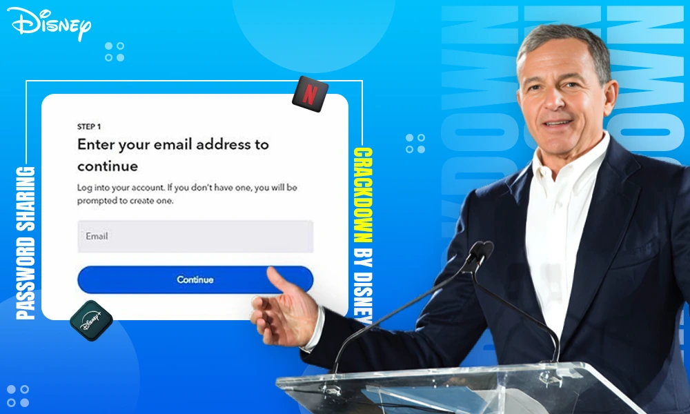 password sharing crackdown by disney