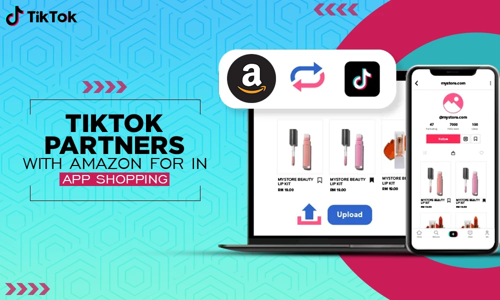 tiktok partners with amazon for in app shopping