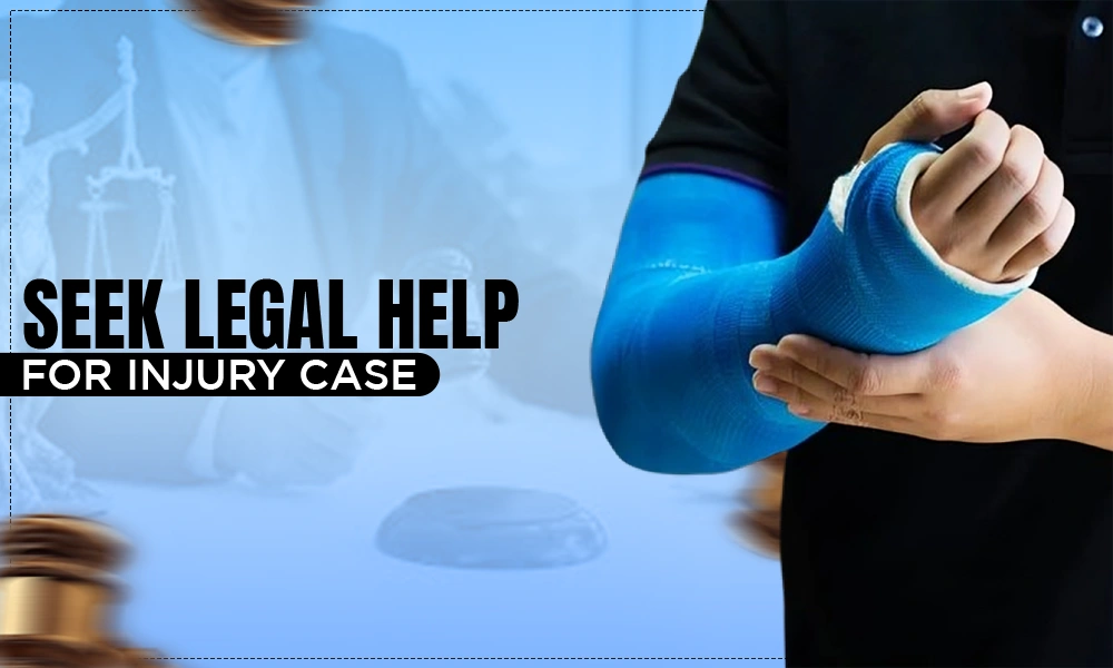 Seek legal help for injury case