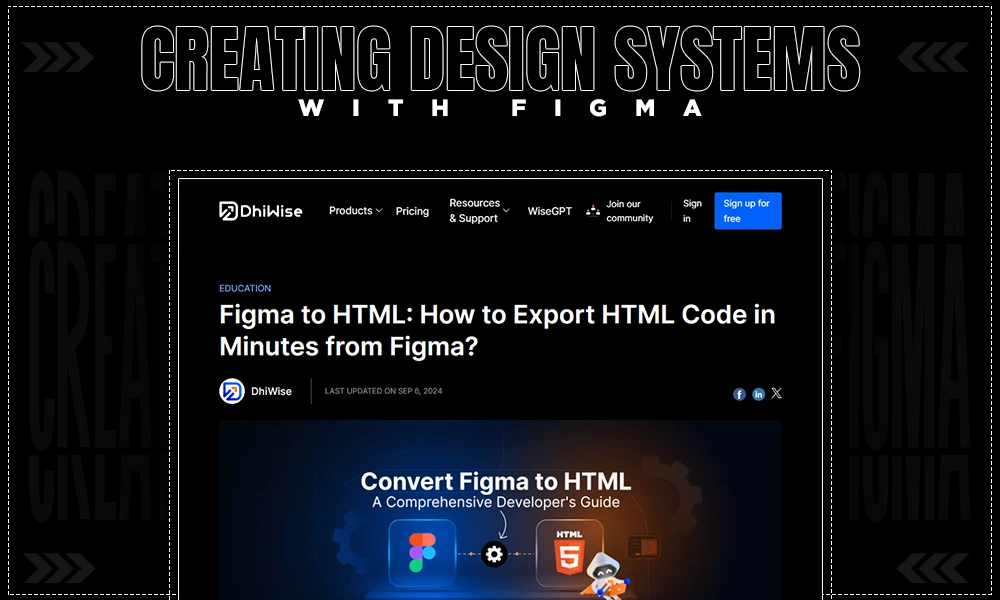 creating design systems with figma