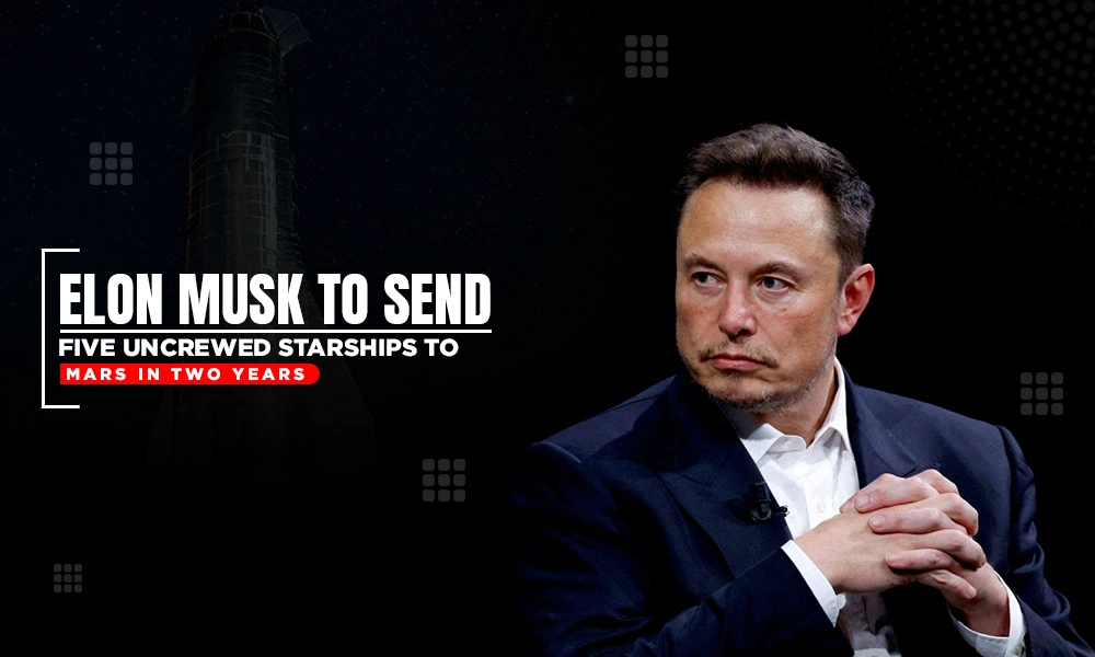 elon musk to send five uncrewed spacex