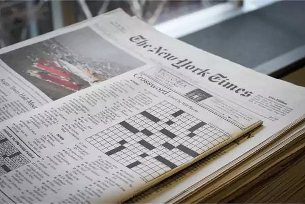 The New York Times crossword puzzle