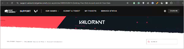 VALORANT HOMEPAGE