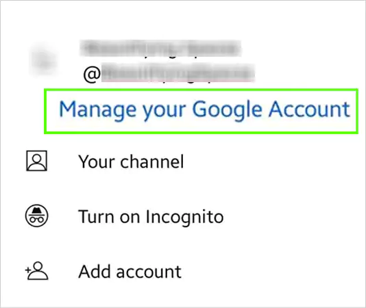 Manage your Google Accounts