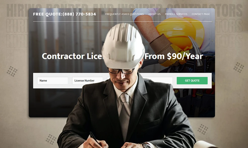 hiring bonded and insured contractors