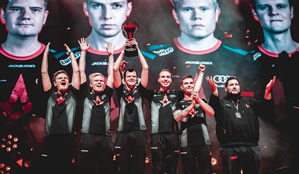 Team Astralis, a danish esports organization. 
