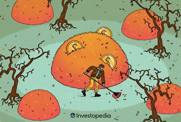 A person collecting money from other sources to pay his main debt