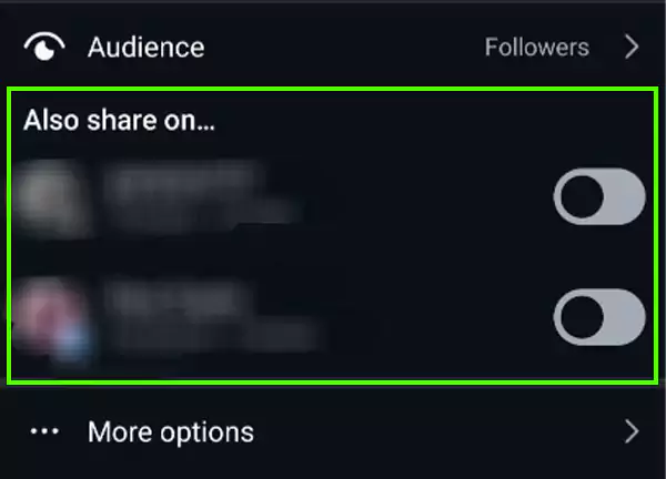 Tap the toggle to turn it on