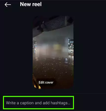 Write a creative caption for your post