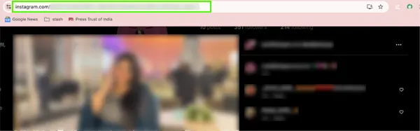 You can also hit the link at the top and copy it