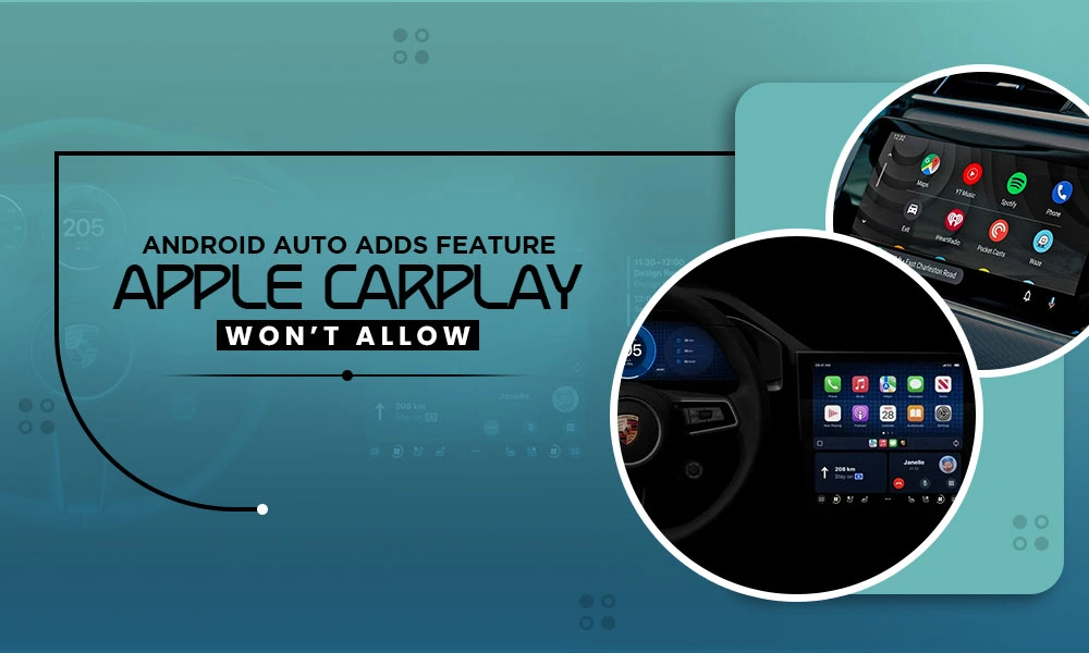 android auto levels up with a feature apple carplay wont allow