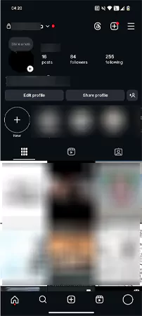 Go to Your Profile