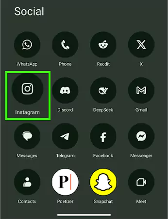 Open Instagram