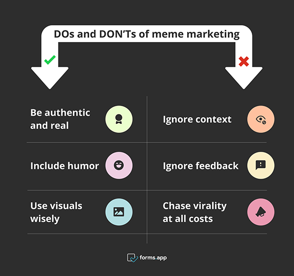 Do’s and Don’t’s in meme marketing 