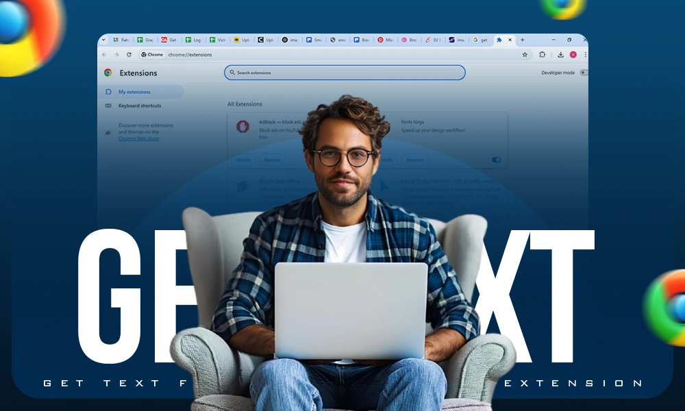 get text from ss with chrome extension