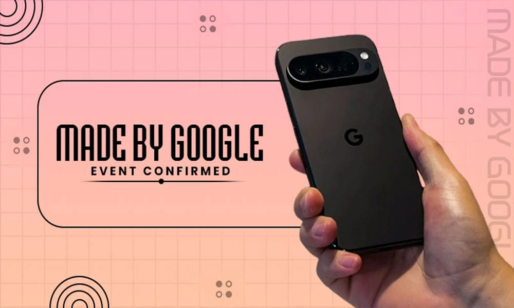 made by google event confirmeds