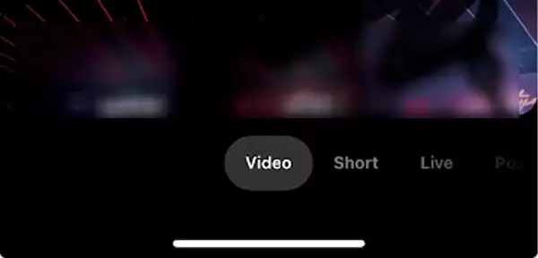 Scroll to the left video