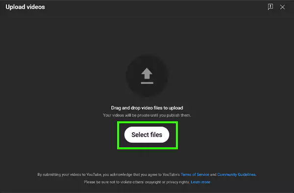 Select files