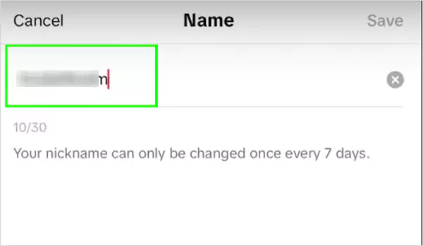 Change the username