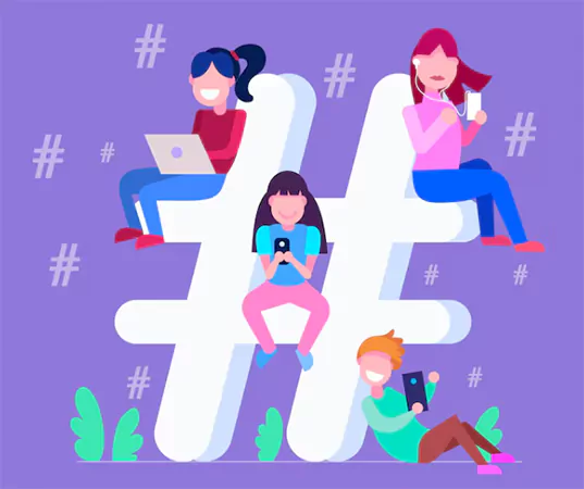 Importance of hashtags