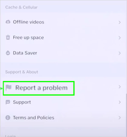 Report a problem