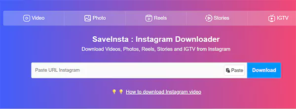 SaveInsta