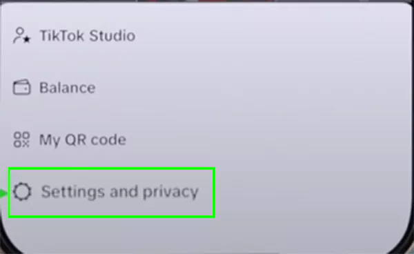 Settings and Privacy