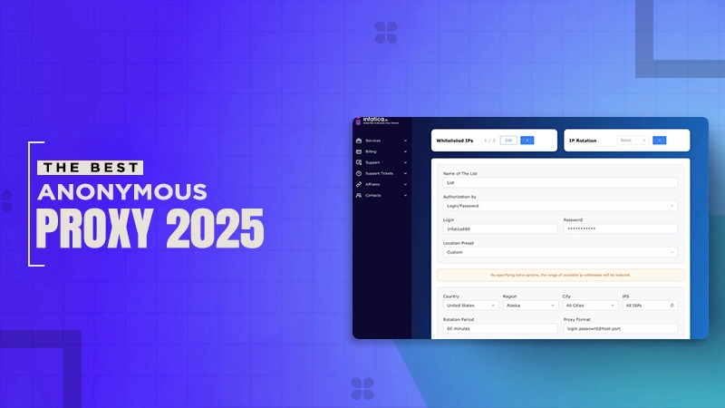 The Best Anonymous Proxy 2025